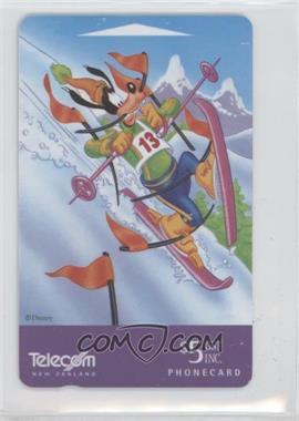 1990s Telecom New Zealand Disney Phone Cards - [Base] #_GOOF.4 - Friends of Mickey - Goofy