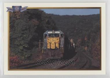 1991-92 All Aboard Railroad Collector Cards - Series 2 #2-06-2 - D&H GP38-2 #7317 heads freight... /10000