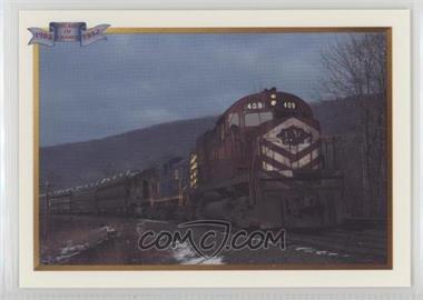 1991-92 All Aboard Railroad Collector Cards - Series 2 #2-09-2 - "Pure" Alco locomotive lashup heads MELA... /10000