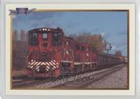 On 10-20-91 Vermont RR (VTR) train... #/10,000