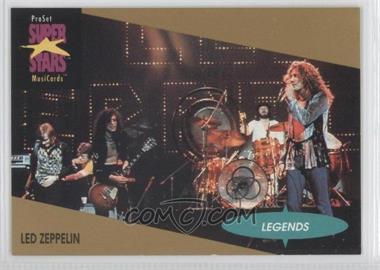 1991-92 Pro Set Super Stars MusiCards - [Base] #23 - Led Zeppelin
