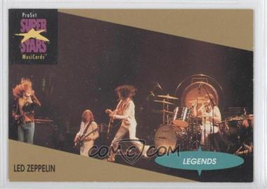 1991-92 Pro Set Super Stars MusiCards - [Base] #25 - Led Zeppelin