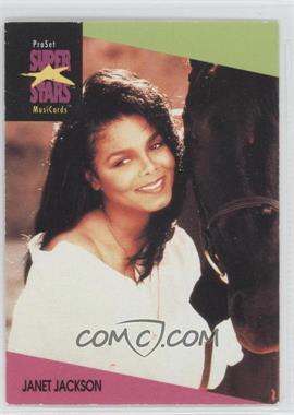 1991-92 Pro Set Super Stars MusiCards - [Base] #59 - Janet Jackson