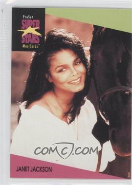 1991-92 Pro Set Super Stars MusiCards - [Base] #59 - Janet Jackson