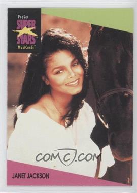 1991-92 Pro Set Super Stars MusiCards - [Base] #59 - Janet Jackson