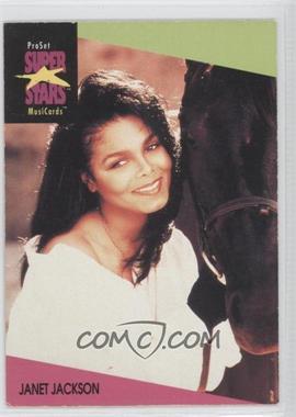 1991-92 Pro Set Super Stars MusiCards - [Base] #59 - Janet Jackson