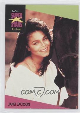 1991-92 Pro Set Super Stars MusiCards - [Base] #59 - Janet Jackson