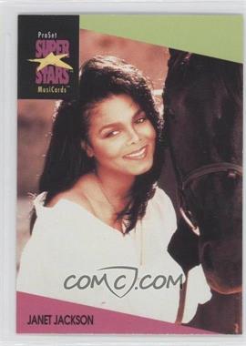 1991-92 Pro Set Super Stars MusiCards - [Base] #59 - Janet Jackson