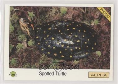 1991 Acorn Biosphere Promo Set - [Base] - Blue Back #20 - Spotted Turtle