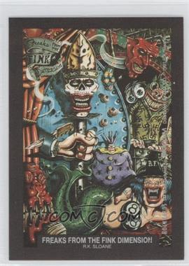 1991 Brockum RockCards - Artwork Stick-Ons #_NoN - Freaks From the Fink Dimension