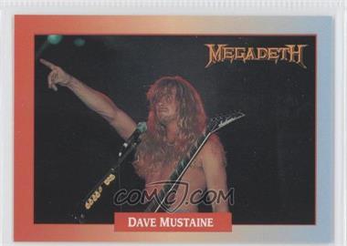 1991 Brockum RockCards - [Base] #34 - Dave Mustaine