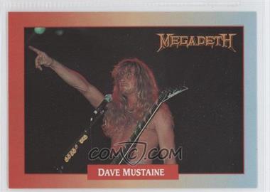 1991 Brockum RockCards - [Base] #34 - Dave Mustaine