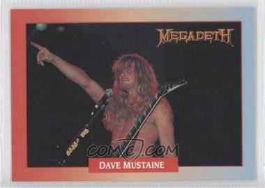 1991 Brockum RockCards - [Base] #34 - Dave Mustaine