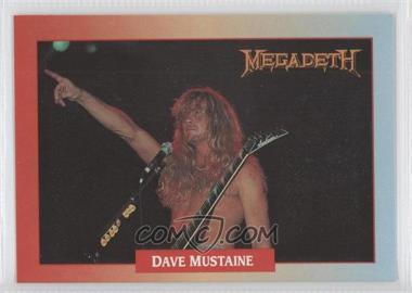 1991 Brockum RockCards - [Base] #34 - Dave Mustaine