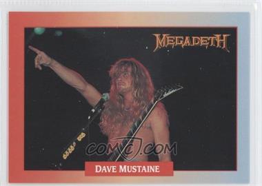 1991 Brockum RockCards - [Base] #34 - Dave Mustaine