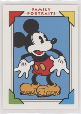 1991 Impel Disney - [Base] #106 - Family Portraits - Mickey's Bio