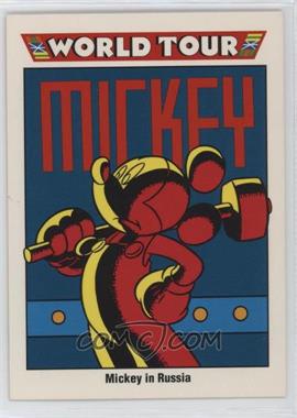 1991 Impel Disney - [Base] #195 - World Tour - Mickey in Russia