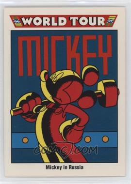 1991 Impel Disney - [Base] #195 - World Tour - Mickey in Russia