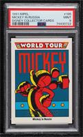 World Tour - Mickey in Russia [PSA 9 MINT]
