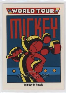 1991 Impel Disney - [Base] #195 - World Tour - Mickey in Russia