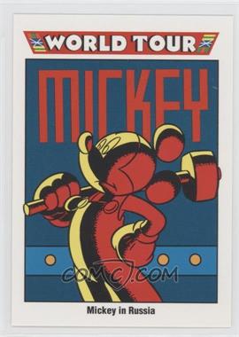 1991 Impel Disney - [Base] #195 - World Tour - Mickey in Russia