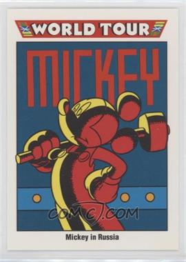 1991 Impel Disney - [Base] #195 - World Tour - Mickey in Russia