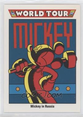 1991 Impel Disney - [Base] #195 - World Tour - Mickey in Russia