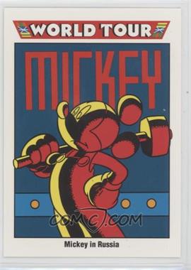 1991 Impel Disney - [Base] #195 - World Tour - Mickey in Russia