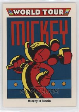 1991 Impel Disney - [Base] #195 - World Tour - Mickey in Russia