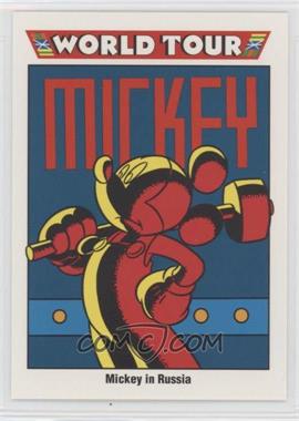 1991 Impel Disney - [Base] #195 - World Tour - Mickey in Russia