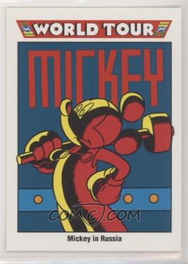 1991 Impel Disney - [Base] #195 - World Tour - Mickey in Russia