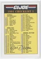 1991 Checklist 1