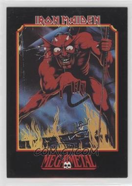 1991 Impel Mega Metal - [Base] #38 - Iron Maiden