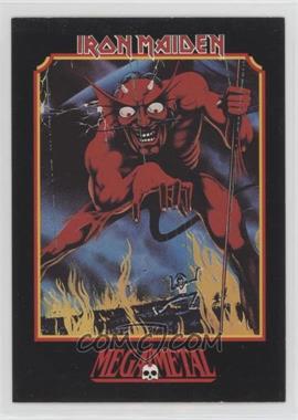 1991 Impel Mega Metal - [Base] #38 - Iron Maiden