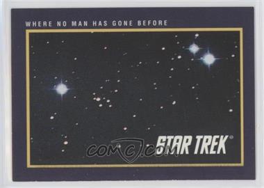 1991 Impel Star Trek 25th Anniversary - [Base] #1 - Where No Man Has Gone Before