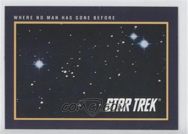 1991 Impel Star Trek 25th Anniversary - [Base] #1 - Where No Man Has Gone Before