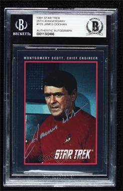 1991 Impel Star Trek 25th Anniversary - [Base] #103 - Montgomery Scott, Chief Engineer [BAS BGS Authentic]