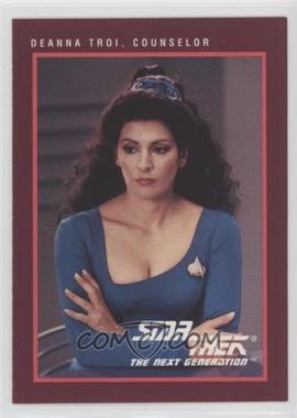 1991 Impel Star Trek 25th Anniversary - [Base] #114 - Deanna Troi, Counselor