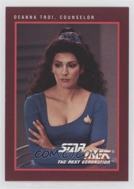 1991 Impel Star Trek 25th Anniversary - [Base] #114 - Deanna Troi, Counselor