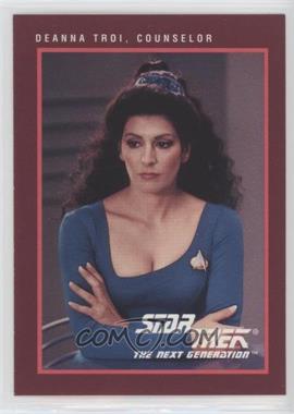 1991 Impel Star Trek 25th Anniversary - [Base] #114 - Deanna Troi, Counselor