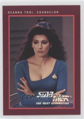 1991 Impel Star Trek 25th Anniversary - [Base] #114 - Deanna Troi, Counselor