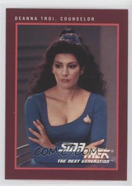 1991 Impel Star Trek 25th Anniversary - [Base] #114 - Deanna Troi, Counselor