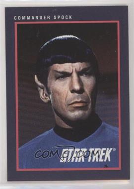 1991 Impel Star Trek 25th Anniversary - [Base] #119 - Commander Spock