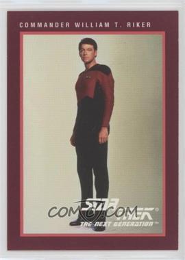 1991 Impel Star Trek 25th Anniversary - [Base] #126 - Commander William T. Riker