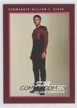 1991 Impel Star Trek 25th Anniversary - [Base] #126 - Commander William T. Riker