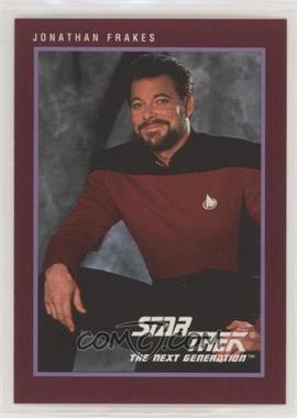 1991 Impel Star Trek 25th Anniversary - [Base] #132 - Jonathan Frakes