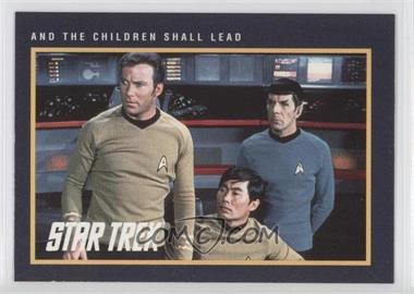1991 Impel Star Trek 25th Anniversary - [Base] #195 - And the Children Shall Lead