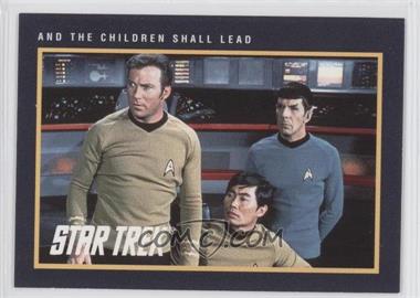1991 Impel Star Trek 25th Anniversary - [Base] #195 - And the Children Shall Lead
