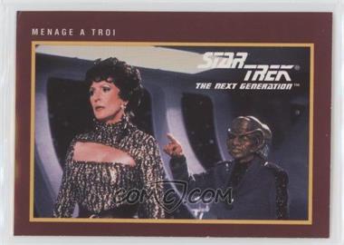 1991 Impel Star Trek 25th Anniversary - [Base] #222 - Menage a Troi [Good to VG‑EX]