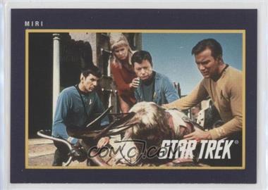 1991 Impel Star Trek 25th Anniversary - [Base] #23 - Miri, Spock, Yeoman Janice Rand, Dr. Leonard McCoy, Captain Kirk